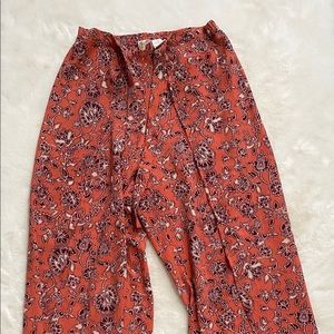 Floral Print pants